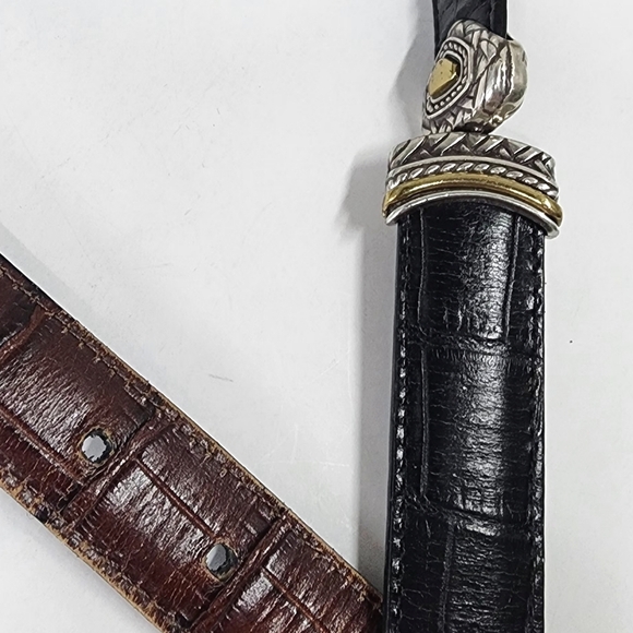 Vintage Reversible Swivel Women's Belt - Picture 2 of 7